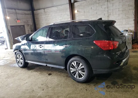 2019 Nissan Pathfinder S z USA, uszkodzony, nr VIN 5N1DR2MM2KC642300